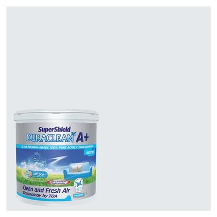 สีน้ำทาภายใน TOA SUPERSHIELD DURACLEAN A PLUS #7300 สี JET STREAM กึ่งเงา 2.5 แกลลอน